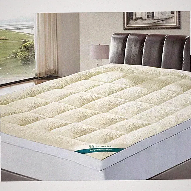 1600GSM Sherpa Winter Mattress Topper by Ramesses