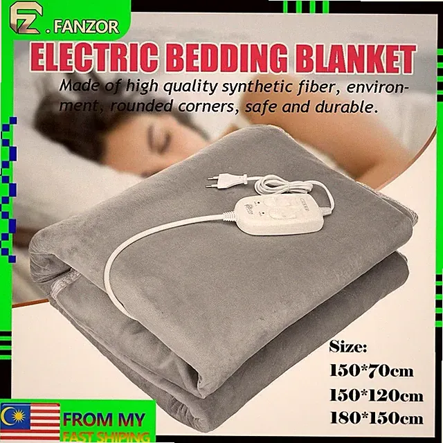 220V Electric Heater Thermostat Control Heated Blankets Bedding Winter Sleep