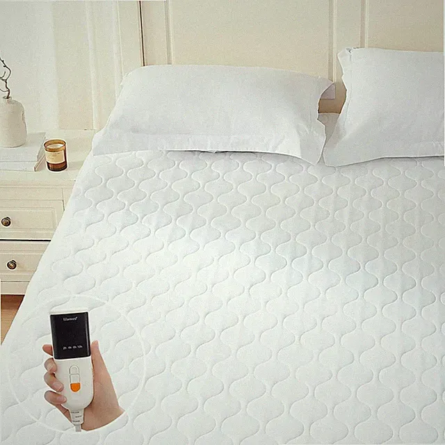 Heated Mattress Pad Queen Size Dual Control Zones 9 Heat Settings Auto Off 60x80